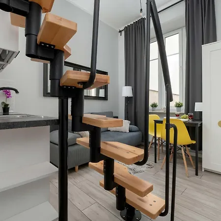 Apartment Cozy Mielczarskiego With Mezzanine In By Renters Lodz